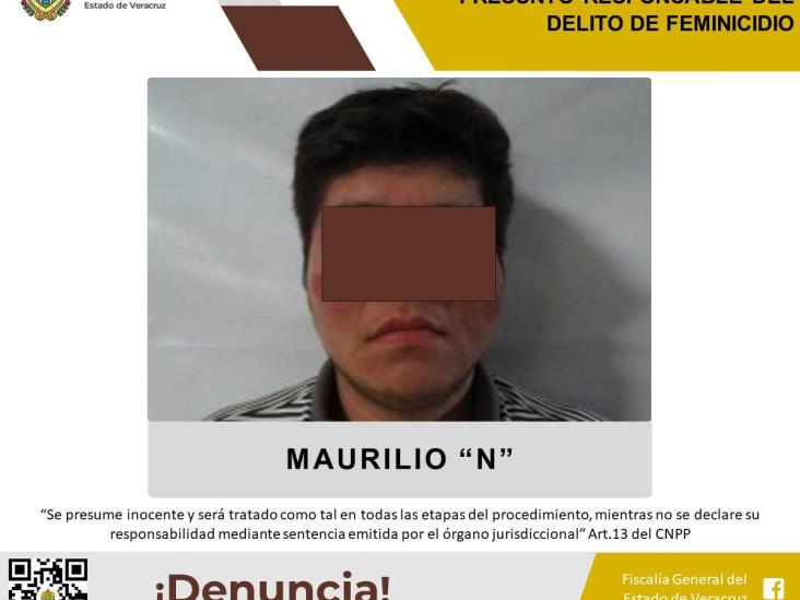 Dejan en prisión preventiva a presunto feminicida, en Córdoba