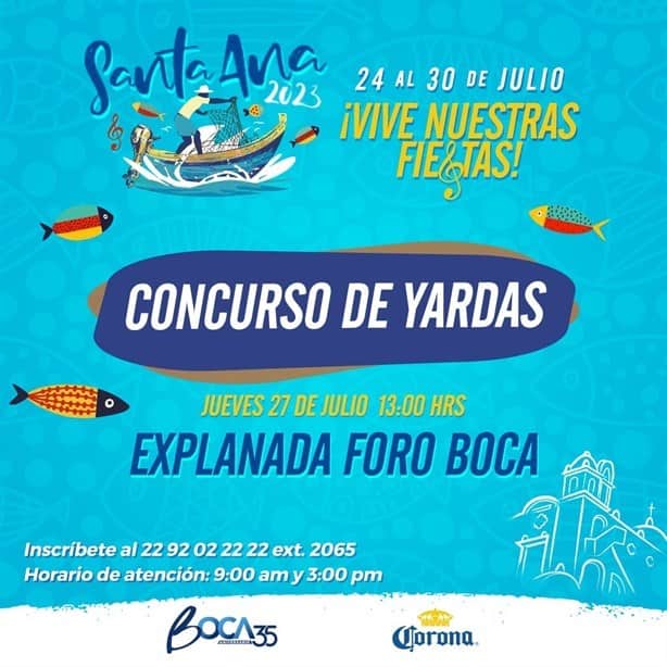 Fiestas de Santa Ana 2023 en Boca del Río; concursos tradicionales a los que te puedes inscribir