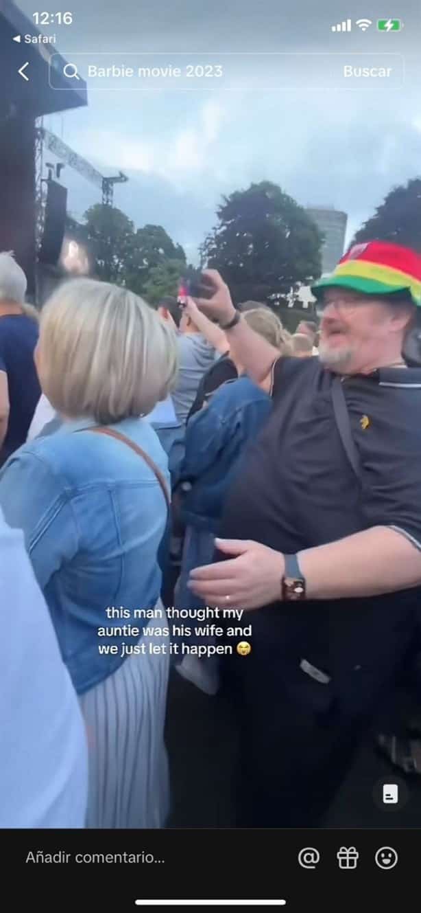 ¡Viral! Confunde a su esposa con otra mujer durante concierto (+Video)
