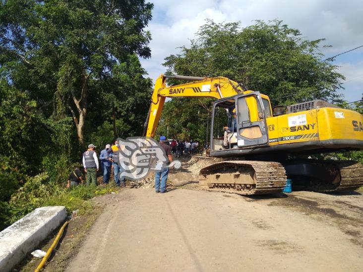 Inicia construcción del puente en comunidad de Misantla