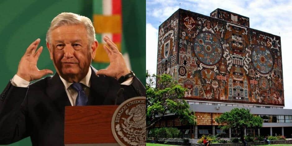 Sectas dominan a la UNAM, acusa AMLO