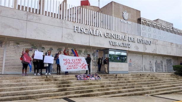 Protestan ante FGE; más de 200 casos de odio en la impunidad en Veracruz (+Video)