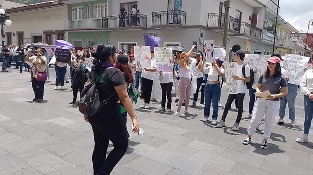 En Orizaba, marchan para exigir justicia para Isabel, asesinada en Fortín (+Video)