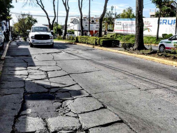 Avenida Américas, de Xalapa, en proceso de resurrección; alista rutas alternas