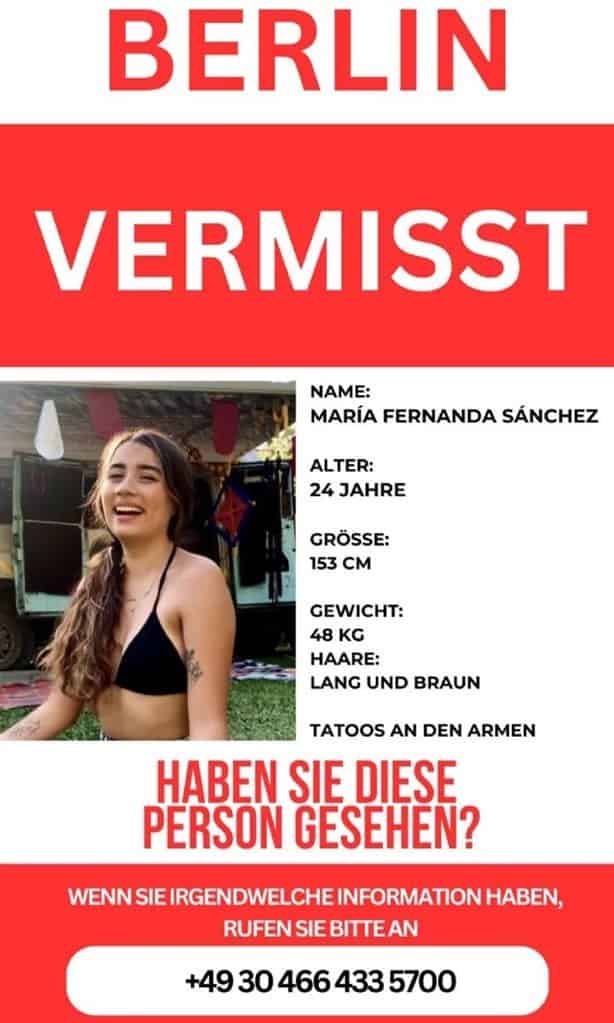 Estudiante mexicana pudo ser secuestrada en Berlín: embajador