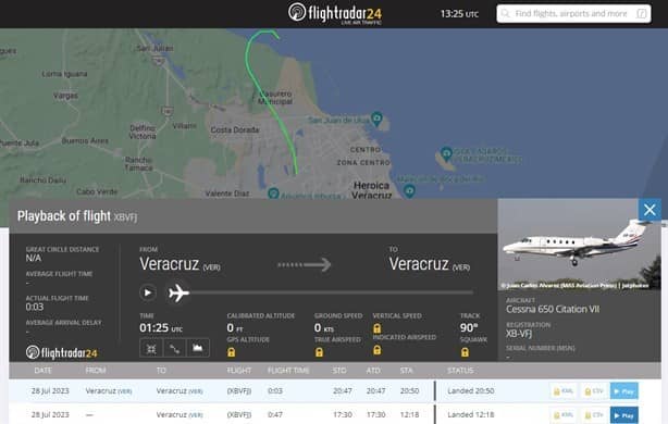 Avioneta se habría desplomado cerca del recinto portuario de Veracruz