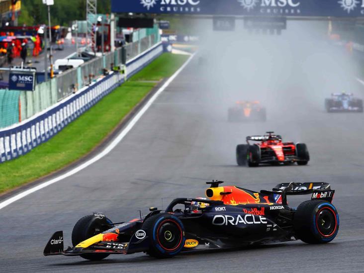 GP de Bélgica: Verstappen se lleva la carrera sprint; ¿y Checo?