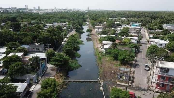 Bombas de agua en canal de la Zamorana han reducido inundaciones en colonias de Veracruz
