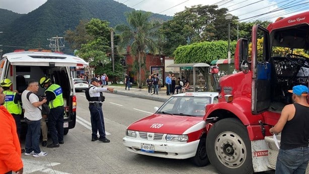 Accidentada tarde en calles de Orizaba; hay 4 lesionados