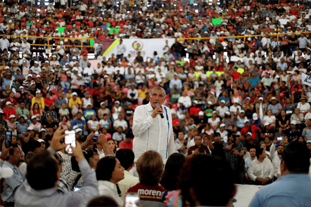 AMLO sí tiene un consentido: el pueblo de México, resalta Adán Augusto