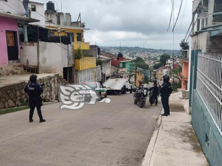 ¡Atrapados! Capturan policías de Xalapa a ladrones de casas