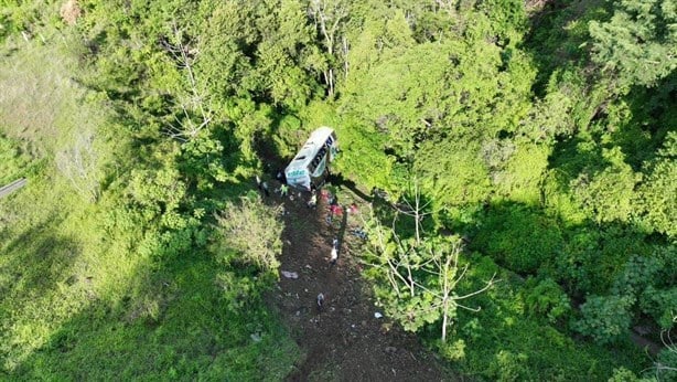 Tragedia en Nayarit: camión cae en barranco; hay 18 fallecidos