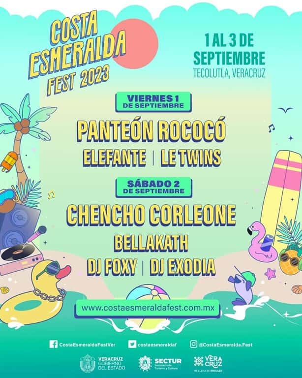 Costa Esmeralda Fest 2023; ¿Qué artistas estarán y qué días tocarán?