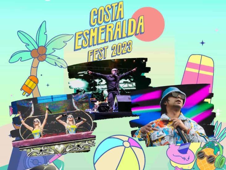 Costa Esmeralda Fest 2023; ¿Qué artistas estarán y qué días tocarán?