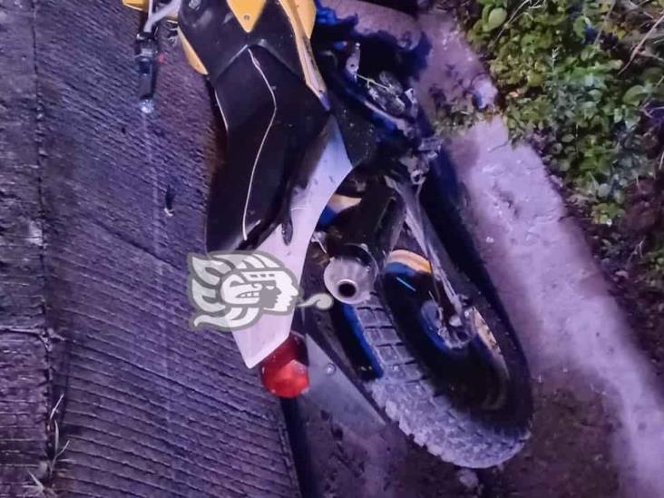 Muere Motociclista Tras Accidente En La Alto Lucero-Xalapa