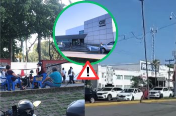 10 horas de caos vial en Veracruz: sigue cierre en Salvador Díaz Mirón por manifestantes | VIDEO