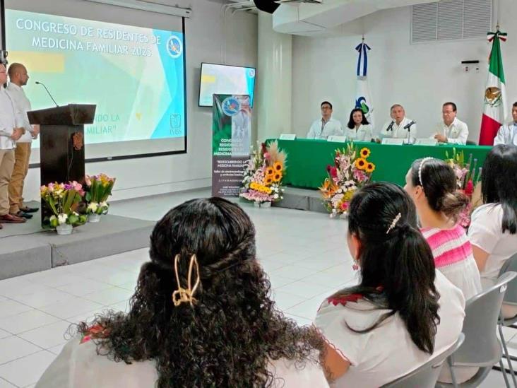 Inaugura IMSS Veracruz Norte Congreso de Residentes de Medicina Familiar