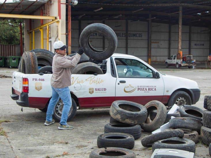 Instalarán planta recicladora de llantas en Poza Rica
