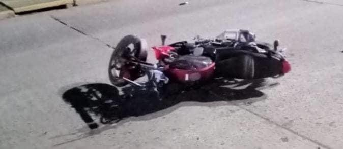 Muere motociclista tras chocar con escombros en Tuxpan