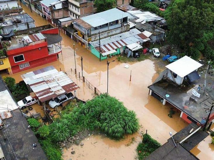Emiten declaratoria de emergencia para Zongolica y otros 11 municipios por lluvias