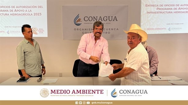 Destinará Conagua recursos a infraestructura hidroagrícola de Veracruz