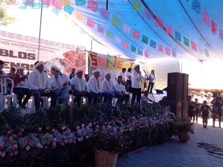 Conmemoran el Día Internacional de los Pueblos Indígenas en Soledad Atzompa