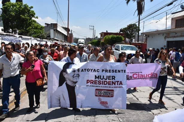 Se solidariza Sheinbaum con familias de desaparecidos en Veracruz (+Video)