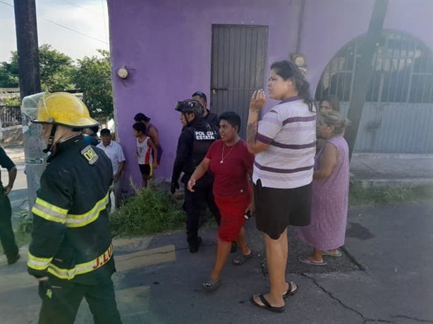 Se registra conato de incendio en la colonia Miguel Hidalgo, en Veracruz | VIDEO