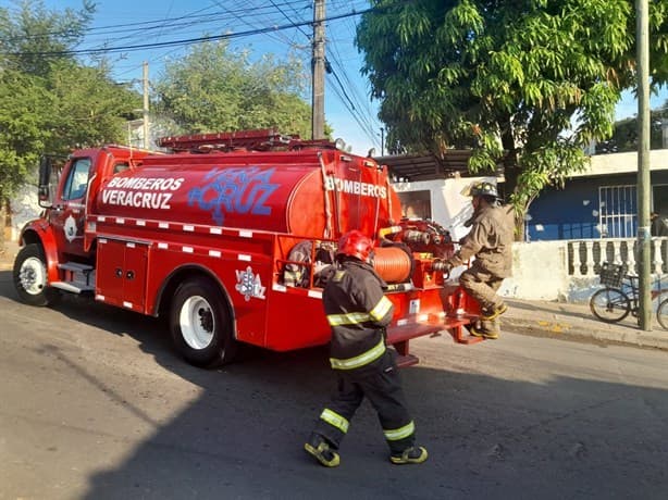 Se registra conato de incendio en la colonia Miguel Hidalgo, en Veracruz | VIDEO
