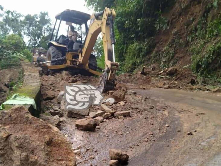 Ante lluvias, advierte PC por derrumbes en la carretera Misantla-Xalapa