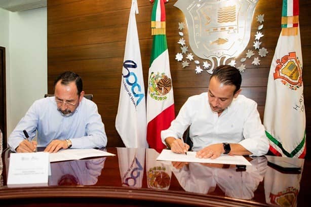 Boca del Río y UVM firman convenio en beneficio de los boqueños