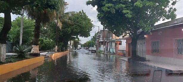 Encharcamientos por fuertes lluvias en Veracruz | FOTOS