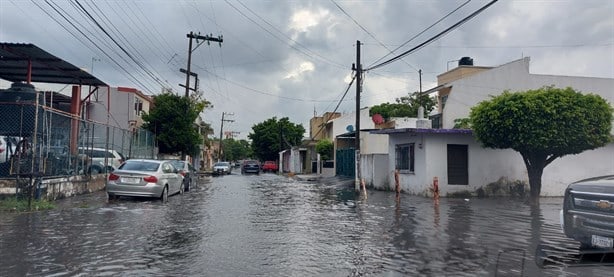 Encharcamientos por fuertes lluvias en Veracruz | FOTOS