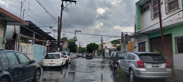 Encharcamientos por fuertes lluvias en Veracruz | FOTOS