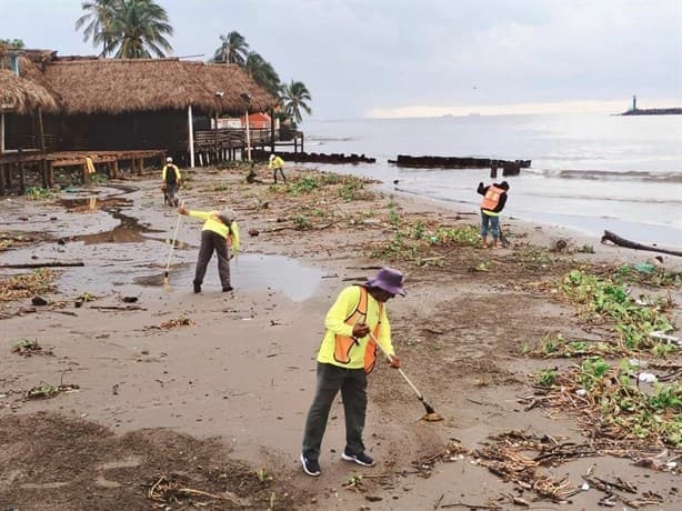 Realizan trabajos preventivos en Boca del Río para evitar riesgos por lluvias