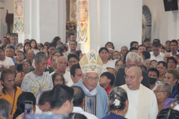 Celebran con devoción la fiesta de la Virgen de la Asunción en Misantla