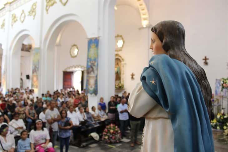 Celebran con devoción la fiesta de la Virgen de la Asunción en Misantla