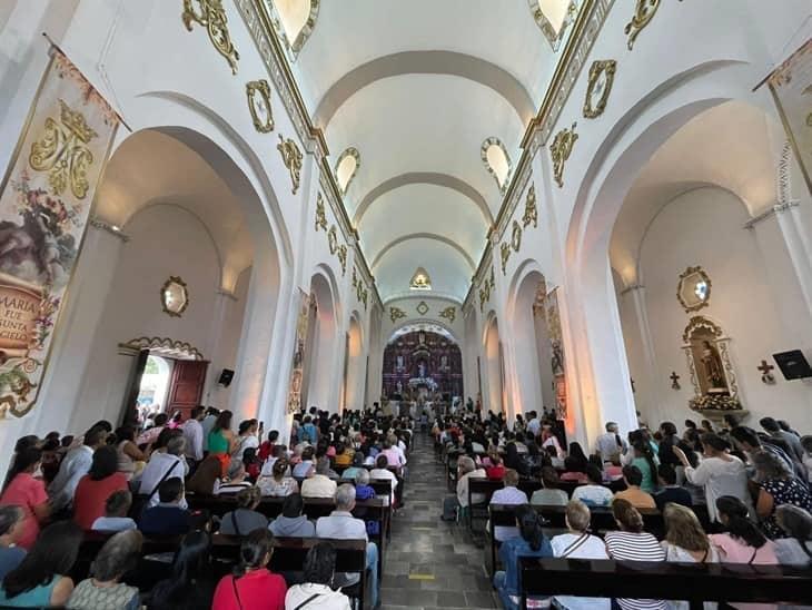 Celebran con devoción la fiesta de la Virgen de la Asunción en Misantla