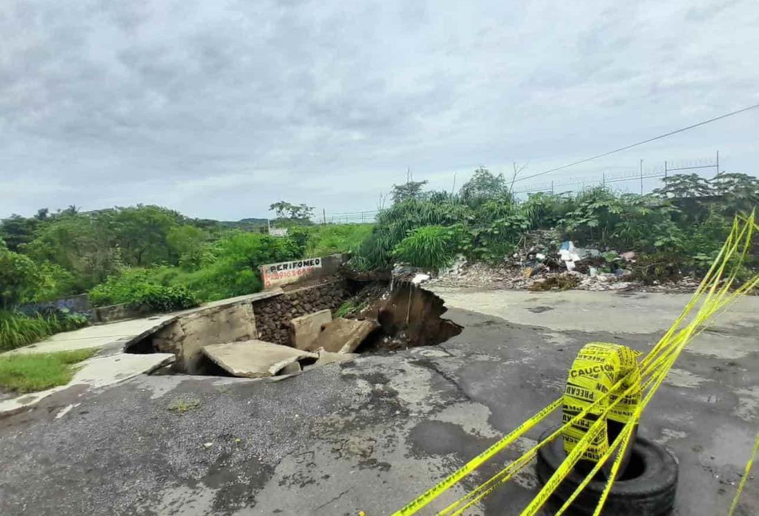 Esto tardará la reparación del enorme socavón formado en Veracruz