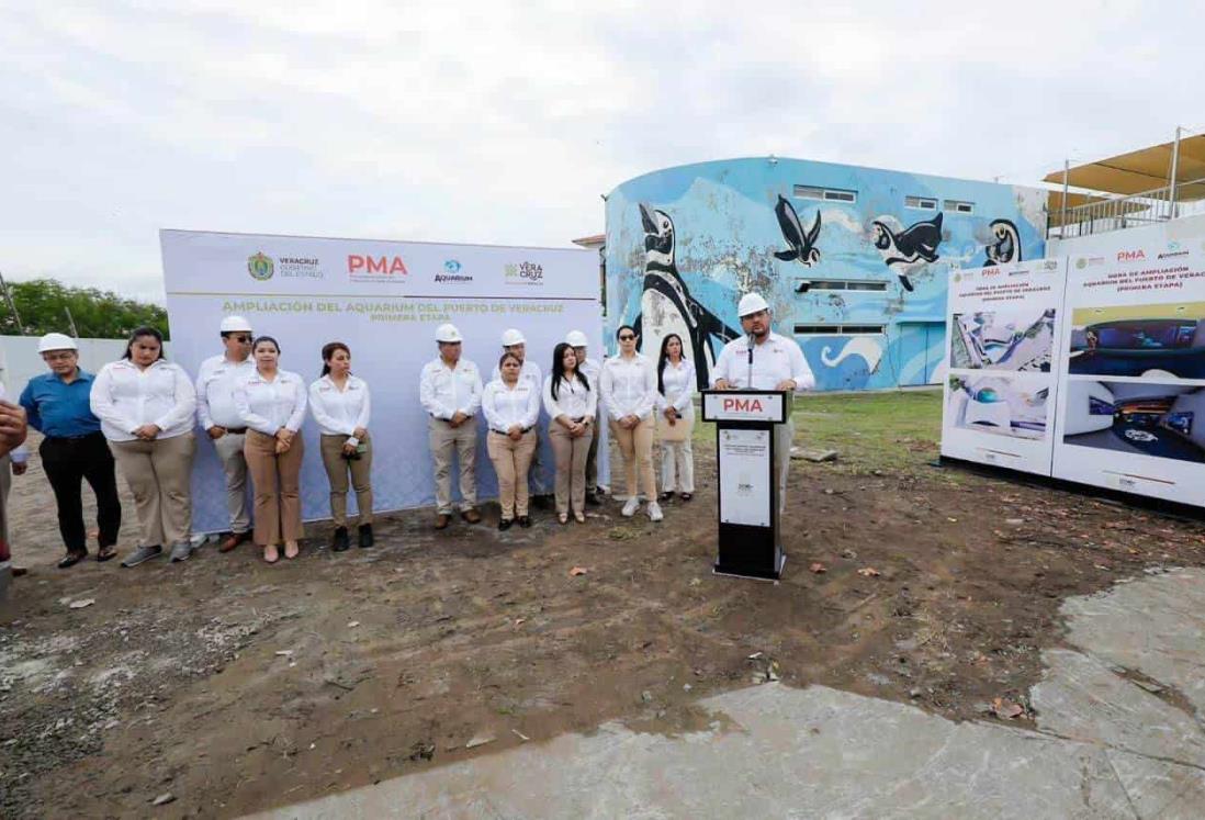 Inicia la remodelación del Acuario de Veracruz; volverán los delfines