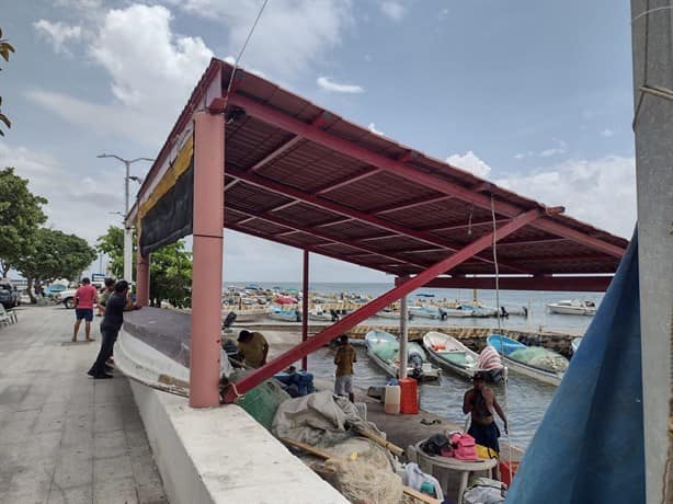 Techan el Muro de Pescadores de Veracruz