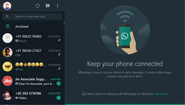 WhatsApp: esta es la función del nuevo ícono en la versión web