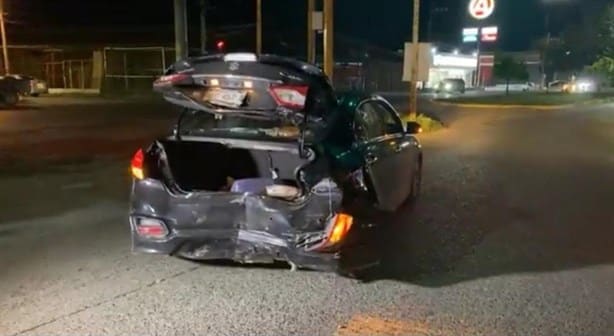 Mujer embarazada resulta lesionada tras aparatoso accidente en Poza Rica