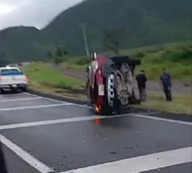 Tres choques paralizan autopista Puebla-Orizaba: 3 heridos y caos vehicular