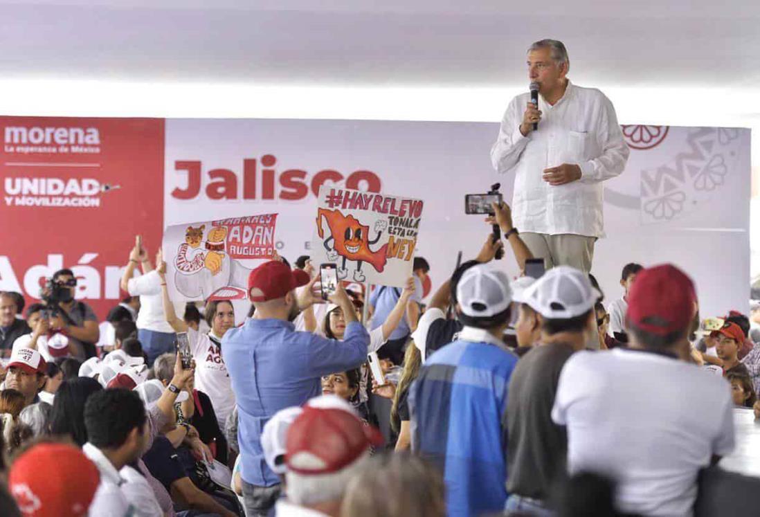 Adán Augusto López Hernández avala resultado de casas encuestadoras que apoyarán a definir el candidato de Morena