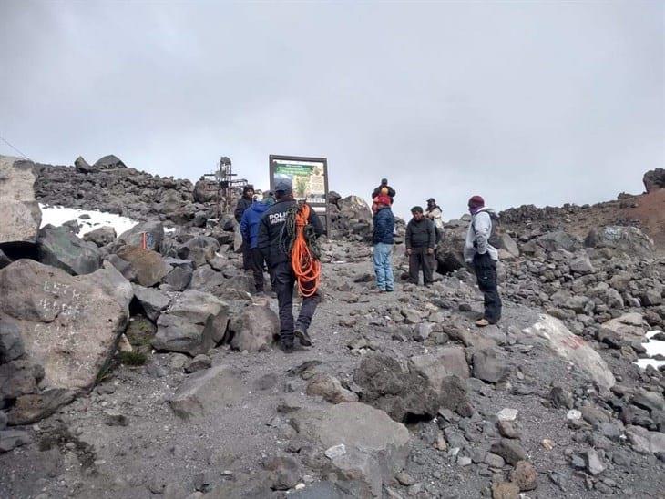 Cuatro excursionistas mueren en accidente en el Pico de Orizaba