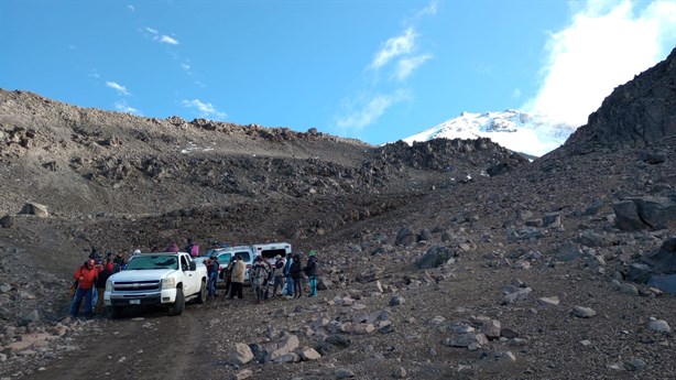 Rescatan cuerpos de alpinistas que perdieron la vida en el Pico de Orizaba