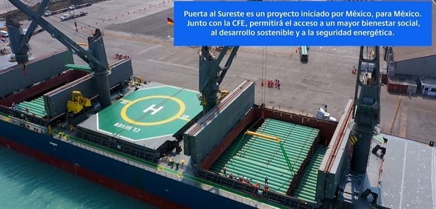 El proyecto Puerta al Sureste proporcionará gas natural al sur de México durante los próximos 40 años