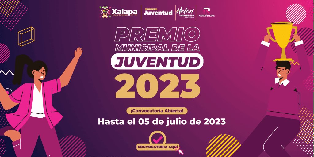 Alistan en Xalapa entrega del Premio Municipal de la Juventud