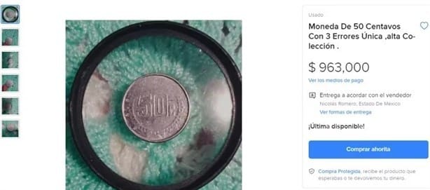 ¿tienes Esta Moneda De 50 Centavos Ofrecen 1 Mdp Por Ellaemk 5999